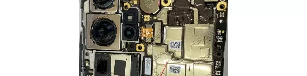 华为P40pro ELS-AN00 麒麟990 5G 1.0深度短接图 测试点 Test Point